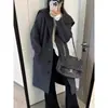 Cárdigan de punto suave y cómodo para mujer, de talla grande y corte relajado, perfecto para otoño e invierno, un suéter abrigo de longitud media y corte holgado y grueso.