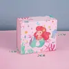 Caja de Regalo de Cumpleaños de Princesa Sirena Linda para Niños Caja Vacía Caja de Regalo Caja de Regalo Juguete Ropa Caja de Regalo