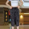 Pantalones cortos casuales de verano para hombre transfronterizos, pantalones de longitud media para hombres jóvenes y de mediana edad, ropa para el hogar, pantalones deportivos rectos holgados, pantalones casuales