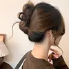 Pinza para el pelo de lazo retro de tamaño mediano para mujer, nuevo modelo 2026, pinza de tiburón de alta gama para cabello fino, accesorio popular para el cabello