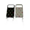 Diseño Cruzado Japonés y Coreano Adecuado para Funda de Teléfono iPhone 17 Pro Max, Funda Portátil Apple 16, 15 Funda Anti-Caídas, 14 Modelo Nuevo, 13