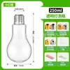 Frasco de Plástico Transparente com Bico Pequeno de 100ml Frasco Dispensador de Doces Frasco Pequeno Frasco para Suco Chá de Leite Frasco de Plástico PET Medusa