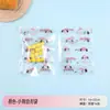 Juguete de Perrito de Dibujos Animados Transparente Lindo Transfronterizo Anillo de Cuero Bolsas Autocierre Accesorios Esponja de Belleza Pasador Empaque de Plástico Almacenamiento