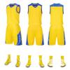 Novo Conjunto de Uniforme de Basquete Adulto Personalizado Roupas Infantis Masculinas e Femininas Colete de Treino Uniforme de Equipe para Jogo de Basquete de Estudantes do Ensino Fundamental Estampado