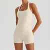 Conjunto de Sutiã Esportivo de Manga Curta com Gola Halter e Bolso para Corrida e Yoga Calça Longa e Curta para Mulheres