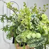 Valle Huaxi Nueva Serie Verde Serie de Alta Calidad Ceremonia de Boda Boda Flor Artificial Al por Mayor