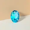 [Pedido Mínimo de 1440 Piezas] Diamante Ovalado Cristal de Vidrio Adorno para Cabeza de Vestido de Novia Accesorios de Cristal Funda para Teléfono Móvil Adornos de Pedrería
