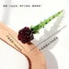 Ornaments de Vidro Zibo com Logo Personalizável, Vasos de Flores Simulados, Artesanato de Flores de Vidro, Presentes de Feriado, Decorações de Flores Artificiais