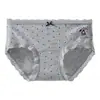 Ropa interior de algodón puro 10A Extendido Algodón Completo Entrepierna Antibacteriana Tiro Medio Cómodo Adolescente Triángulo Transpirable Ropa interior para mujer