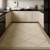 Alfombrilla de Suelo para Cocina de Barro Diatomeas Antideslizante Impermeable al Aceite Limpiable Sin Lavar Alfombra Absorbente de Agua Impermeable Cobertura Completa Felpudo de Entrada Duradero Resistente a la Suciedad