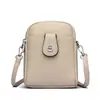 Nova Bolsa Feminina 2026, Mini Bolsa para Celular, Bolsa Transversal de Ombro Único da Moda, Bolsa de Celular da Moda de Camada Dupla com Grande Capacidade