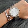 Venta caliente de comercio exterior reloj creativo para hombre con diamantes completos moda casual coreana reloj para hombre con correa de acero entrega en una sola pieza
