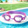 Nuevas gafas de natación para niños al por mayor de silicona suave lindo animal de dibujos animados impermeables gafas de natación HD para niños y niñas