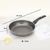Novo Modelo de Frigideira de Ferro de Alta Qualidade, Frigideira Antiaderente, Wok, Frigideira Plana de Alumínio Sem Fumaça, Universal, Fornecimento de Fábrica, Atacado