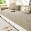 Almofada para Sofá de Chenille 2026 Novo Modelo Simples e Elegante Tecido da Capa Universal para Todas as Estações Capa de Almofada Antiderrapante Venda por Atacado