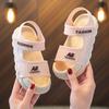 Sandálias infantis para meninos de 3 a 6 anos para meninas infantis verão fundo macio antiderrapante à prova d'água para bebês sapatos de praia