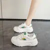 Zapatillas de Suela Gruesa Caladas para Mujer con Sensación de Caminar Sobre las Nubes, Nuevos Zapatos Casuales de Verano 2026 con Suelas Suaves y Malla Transpirable