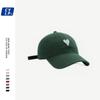 Gorra Original de Otoño e Invierno para Mujer, Gorra de Béisbol Bordada de Pareja Coreana, Gorra Simple Coreana de Parte Superior Suave para Hombre