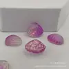 Accesorios de Resina Brillantes de Cristal de Dibujos Animados Sirena Delfín Concha Accesorios DIY para Niños Accesorios para el Cabello Material para Fundas de Teléfono Móvil