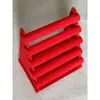 Suporte de Exibição para Pulseiras e Braceletes Suporte de Balcão de Loja Rack de Armazenamento para Pulseiras e Colares Caixa de Armazenamento Destacável de 5 Níveis Grande