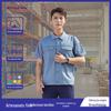 Macacão de manga curta top summer wear Vestuário de fábrica de vestuário de fábrica confortável respirável workwear uniforme auto reparação de roupas impressas LOGO