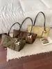 Elegante Bolso Tote Xiaomi Estampado de Leopardo Bolso de Moda Otoño 2026 Nuevas Llegadas Bolso Escolar para Estudiantes Bolso de Hombro Único para el Trabajo