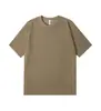 220g Solona Gola Redonda Manga Curta Uniforme de Trabalho em Grupo Bordado Resistente a Amassados Camiseta Publicitária Cultural Camiseta Estampada Personalizada com Logo
