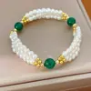 Collar de perlas con cuentas estilo corte francés, moderno, exquisito, de alta gama, nicho, creativo, versátil para vestidos de noche