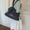Bolso Nuevo Retro de Lunares Cuadrado Pequeño para Mujer 2026, Bolso de Hombro Cruzado Simple y Versátil, Bolso de Mano de Moda para el Trabajo
