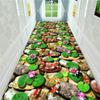 Alfombra para Pasillo Cortable en 3D Pasillo Pasillo Pasillo Escaleras Alfombrilla de Piso Entrada de Puerta Alfombra Larga para el Hogar Hotel Alfombrilla Antideslizante