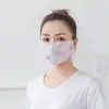 Protección solar de verano Protección UV Parasol Mascarilla estilo coreano Transpirable Lavable A prueba de polvo Parasol Mascarilla de gasa ajustable