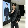 Comercio exterior al por mayor transfronterizo primavera y otoño nuevo estilo chaqueta casual guapa para hombre chaqueta casual versátil abrigo cuello alto