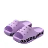 Pantuflas de Suela Gruesa para Mujer 2026, Para Uso al Aire Libre en Verano, Moda Estilo Coreano, Uso en Casa, Sandalias de Eva con Suela Suave y Letras para Mujer