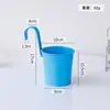 Maceta de Hierro Pequeña Colgante Transfronteriza para Interiores, Balcón, Plantas Verdes y Suculentas, Maceta de Hierro Colgante Desmontable con Gancho
