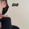 Nuevos pendientes de botón de perla elegantes y a la moda estilo coreano Estilo de lujo ligero para mujer Pendientes de网红 Pendientes estilo fragancia pequeña Mismo estilo que el pequeño libro rojo