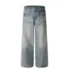 Jeans Rectos de Pierna Ancha Estilo Retro Americano para Hombres y Mujeres 2025 Nueva Marca de Moda Callejera Elegante Europea y Americana Pantalones de Calle