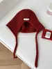 Gorro de lana 100% pura de alta calidad australiana Otoño/Invierno gorro para la cabeza para mujer Gorro de punto versátil para protección contra el frío y calidez