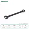 Chave Inglesa Dupla Ponta Dupla Final Eletroforese Preta Atacado Conjunto para Reparo e Manutenção Automotiva Ferramenta Chave de Boca Flor de Ameixa Aberta Manual