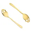 Cubiertos Creativos Acero Inoxidable Cuchara de Calavera Cuchara de Café Fabricante Venta al por Mayor en Stock Q