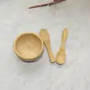 Set de Tazón de Máscara de Madera, Palillo Mezclador de Máscara, Tazón de Belleza, Palillo Mezclador, Herramienta Raspadora de Belleza