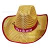 Sombrero Vaquero Occidental para Hombre Sombrero de Sol para Exterior para Hombres y Mujeres, Sombrero de Paja de Verano con Ala Ancha, Protección Solar para Parejas