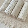 Manta de gasa de cuatro capas de algodón para bebé, toalla de baño, manta para siesta, estilo blogger de clase A, para niños y bebés