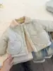 Jaqueta Feminina Acolchoada de Algodão 2025 Inverno Nova Elegante Casaco com Gola de Pelúcia Confortável Quente Espesso Algodão Versátil Roupas de Algodão