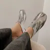 Pantuflas Retro Baotou para Mujer Ropa de Exterior Nueva Primavera y Verano 2024 Zapatos Planos de Cuero Genuino con Punta Dividida Estilo Cerdo Perezoso