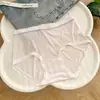 Roupas íntimas femininas Polly Jia Hu sem costura ultra-finas de seda gelada com sensação refrescante, cintura confortável, respiráveis, simples, calcinhas básicas para meninas