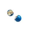 Pendientes de Bola de Esmalte de Gama Alta de Nicho Estilo Retro de Hong Kong Otoño e Invierno Lujo Accesible Elegantes Verdes Rojos Pendientes de Año Nuevo para Mujer