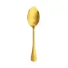 Cuchara de Postre de Acero Inoxidable 304 Cuchara para Comer en Casa Cuchara para Sopa Cuchara Cuchara de Mesa para Restaurante Cuchara Creativa para Comida Occidental