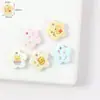 Contas de Animal Desenho Animado Fofo Acrílico Fosco Acessórios para Joias DIY Acessórios com Contas Pingente para Chaveiro Pacote de Materiais