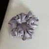 Goma para el pelo de tela con lazo de satén, con un tacto de alta gama, diadema simple y única para recoger el pelo, nuevo accesorio para el cabello