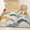 Alfombra de Piso Anillo de Seda Moderna Simple Resistente a la Suciedad para Puerta Raspa-Lodo de Entrada Antideslizante Felpudo Cortable Alfombra de Piso para Entrada